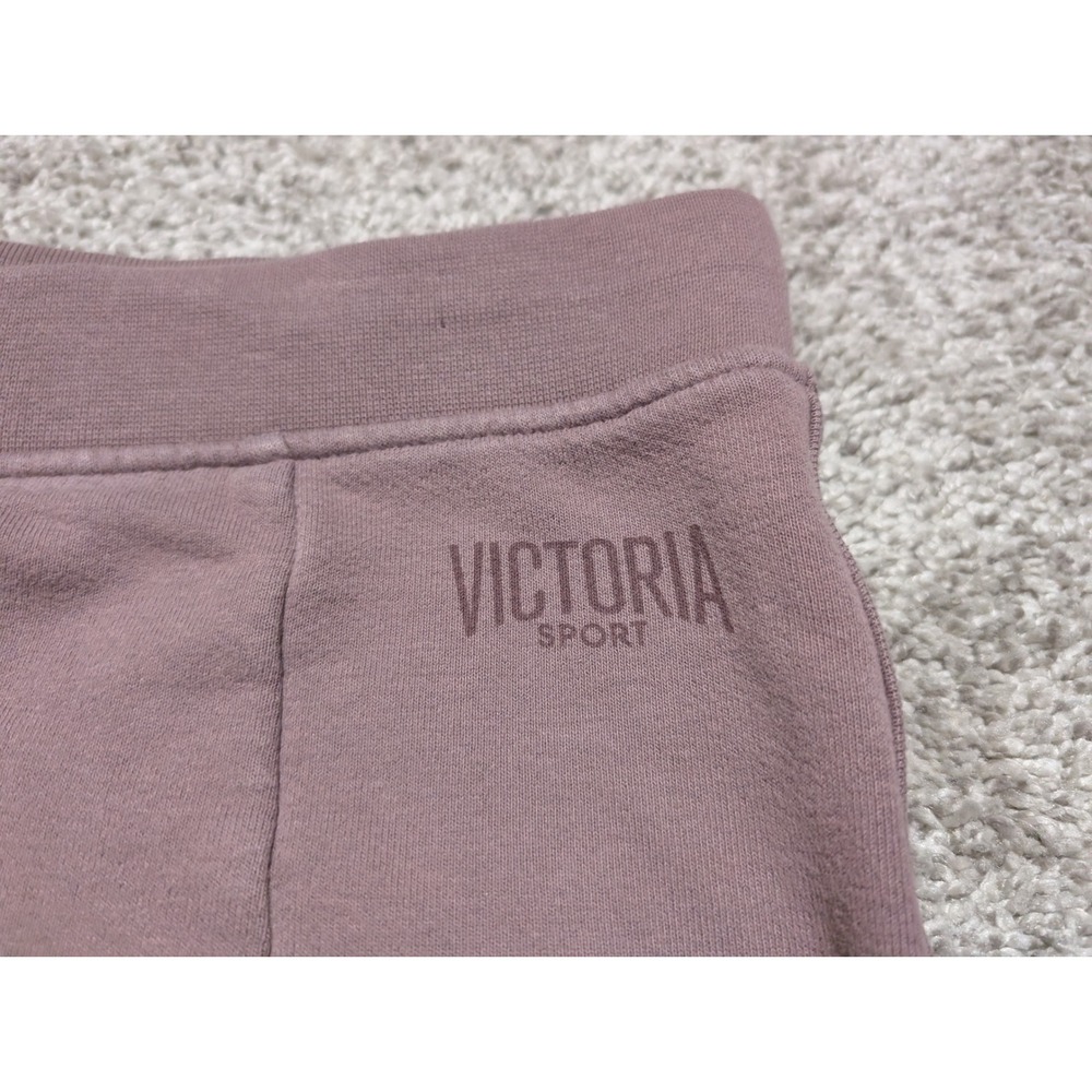 Victoria Sport Shorts Womens L Mauve Purple Dolphin Drawstring Lounge Athletic - Picture 2 of 7